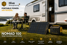 Load image into Gallery viewer, Hive Bioengineering NOMAD 100 Pro | 100W Foldable ETFE Solar Panel