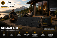 Load image into Gallery viewer, Hive Bioengineering NOMAD 400 Pro | 400W Foldable ETFE Solar Panel