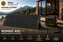 Load image into Gallery viewer, Hive Bioengineering NOMAD 400 Pro | 400W Foldable ETFE Solar Panel
